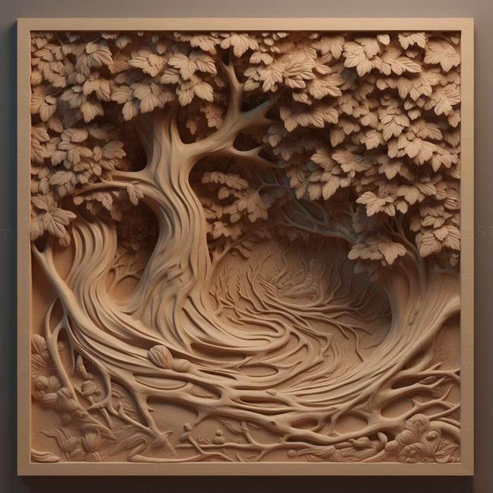 Patterns and decorations (stl path 1, PATTERN_1209) 3D models for cnc